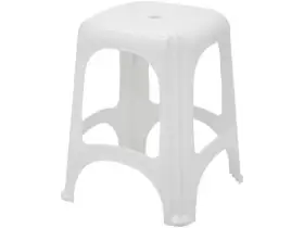 Banqueta Baixa Branca Tramontina Basic