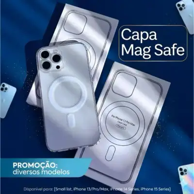 Capa de Celular Compatível com iPhone 14 13 12 11 Mini