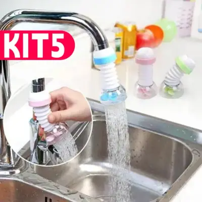 Chuveirinho Anti-Splash para Torneira de Cozinha e Banheiro