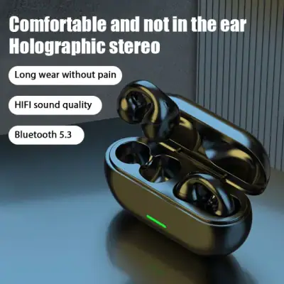 Fone Bluetooth TWS com Microfone e Cancelamento de Ruído