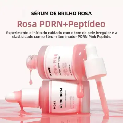 Sérum Facial PDRN Pink Peptide 30ml para Cuidado com Manchas